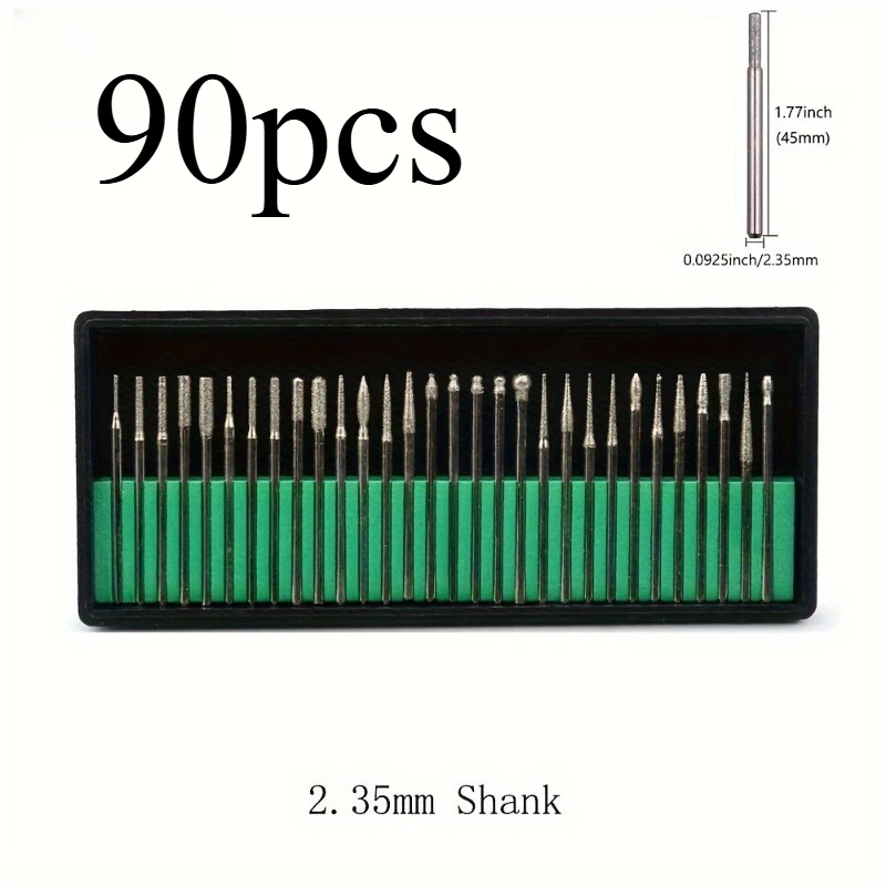 90pcs Drill bit kit, for rotary tools
90pcs Drill bit kit, for rotary tools