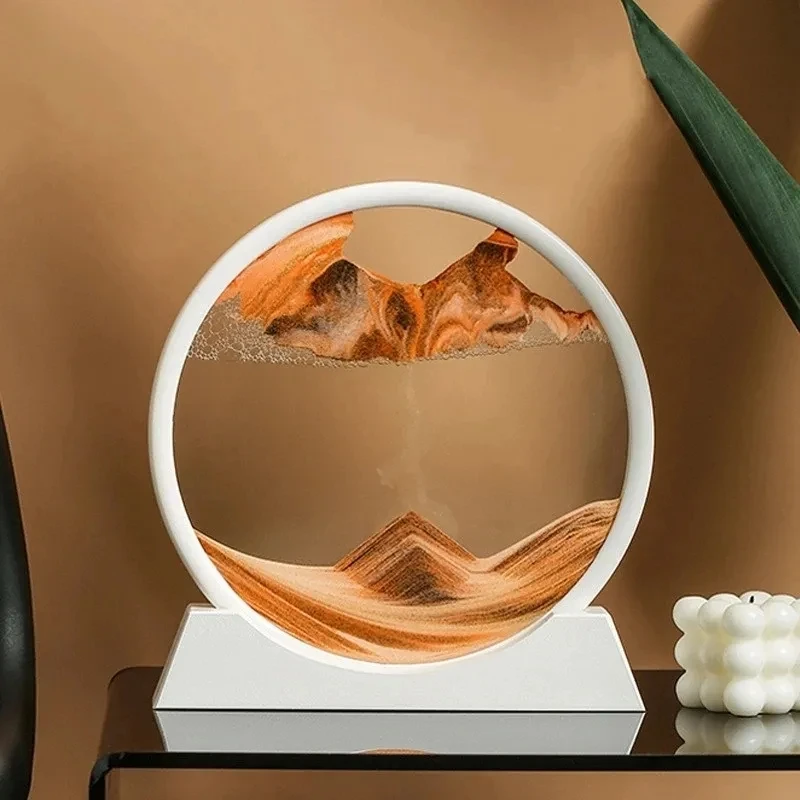 3D Moving Sand Art Round Liquid Hourglass Flowing Sand Painting Sandscape Motion Display Quicksand Painting Home Decor Gifts
3D Moving Sand Art Round Liquid Hourglass Flowing Sand Painting Sandscape Motion Display Quicksand Painting Home Decor Gifts