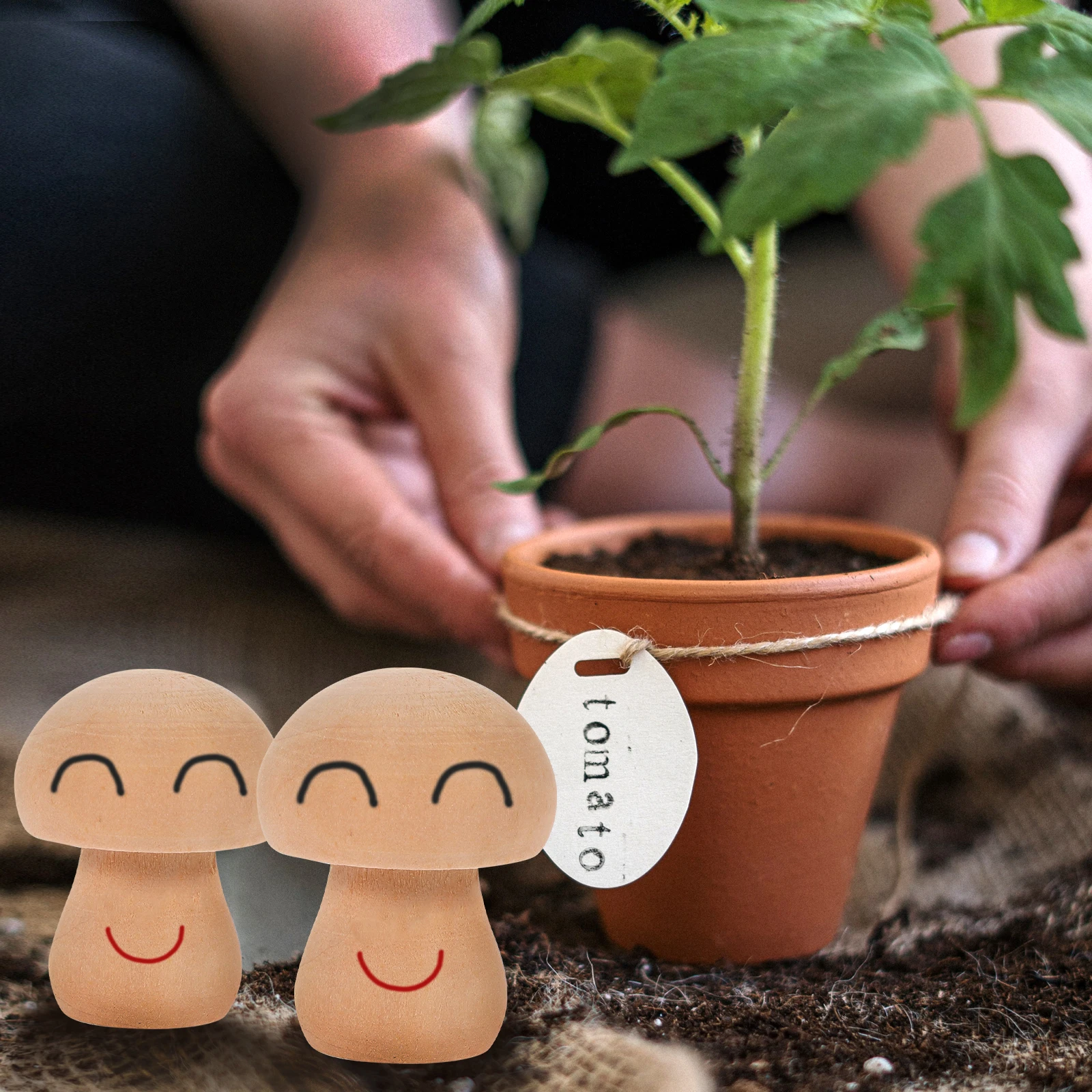 30 Pcs Graffiti Wood Mushroom Set Child s s Realistic Mushrooms for Crafts Simple Painting
30 Pcs Graffiti Wood Mushroom Set Child s s Realistic Mushrooms for Crafts Simple Painting