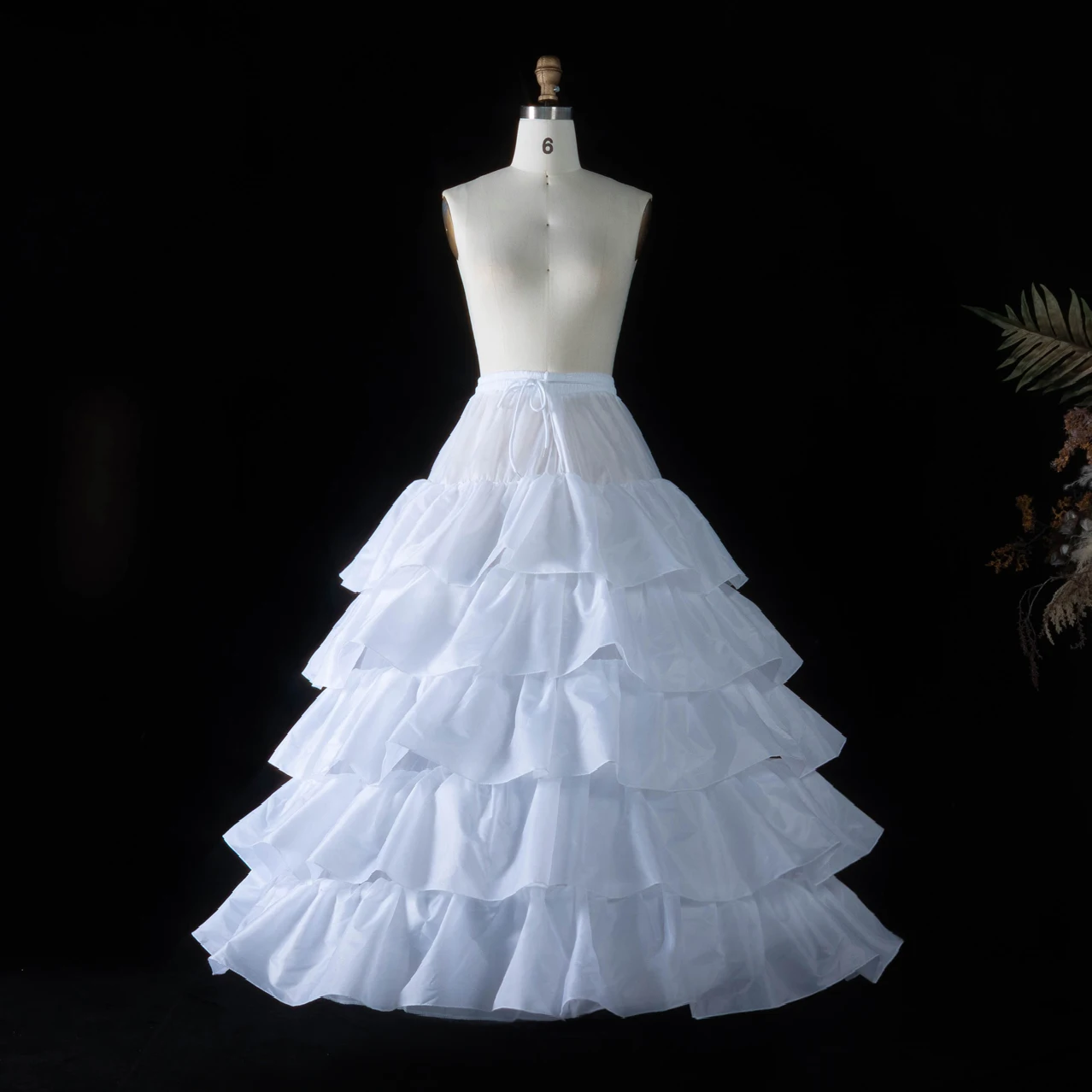 Sharon Said Luxury Lolita Fluffy Petticoat Adjustable Hoop Skirt Long Crinoline Underskirt for Wedding Bridal Gowns DV001
Sharon Said Luxury Lolita Fluffy Petticoat Adjustable Hoop Skirt Long Crinoline Underskirt for Wedding Bridal Gowns DV001