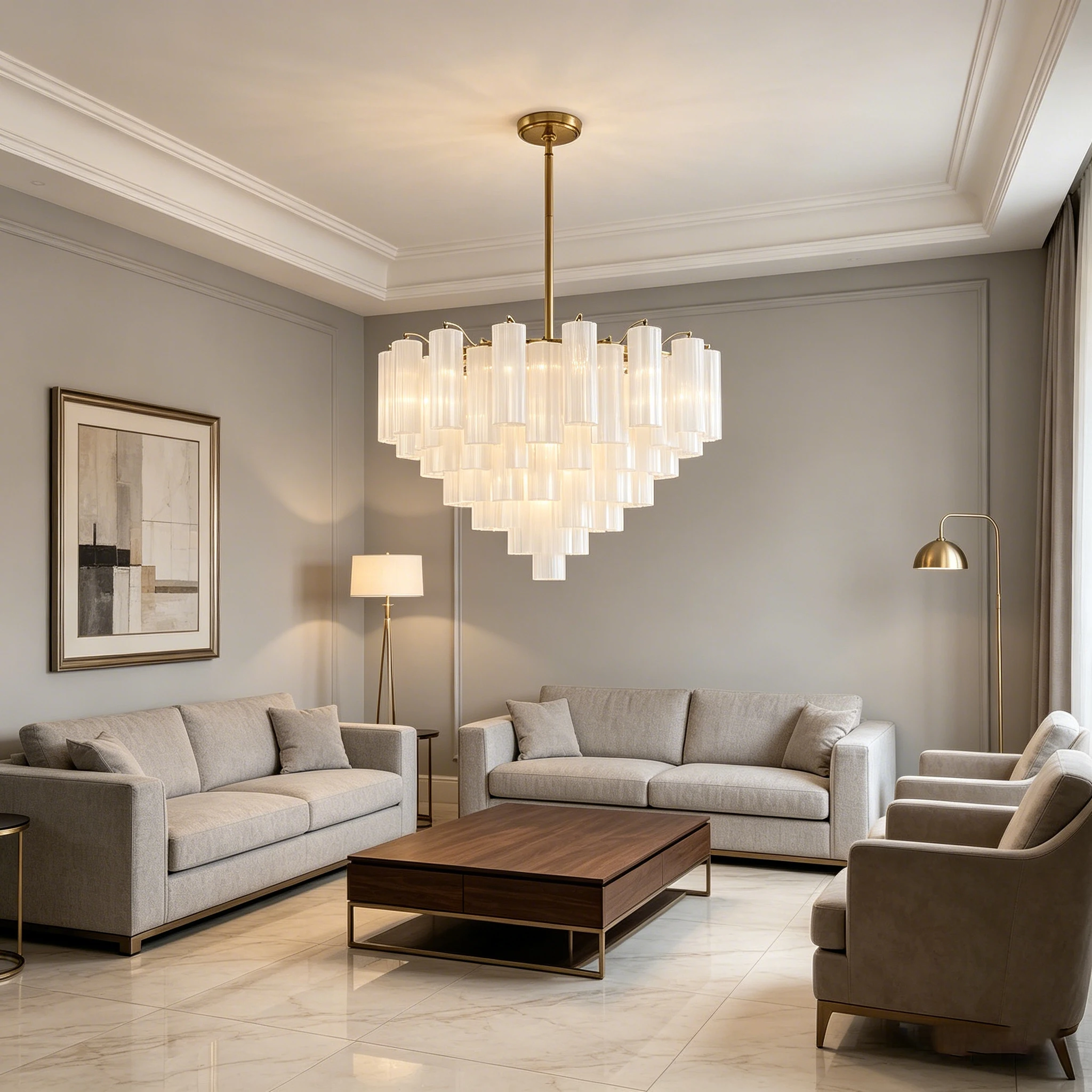 Modern Gold Silver Murano Glass Chandelier Dimmable 3-Color Adjustable Hanging Height Pendant Light Luster for Living Room 2026
Modern Gold Silver Murano Glass Chandelier Dimmable 3-Color Adjustable Hanging Height Pendant Light Luster for Living Room 2026