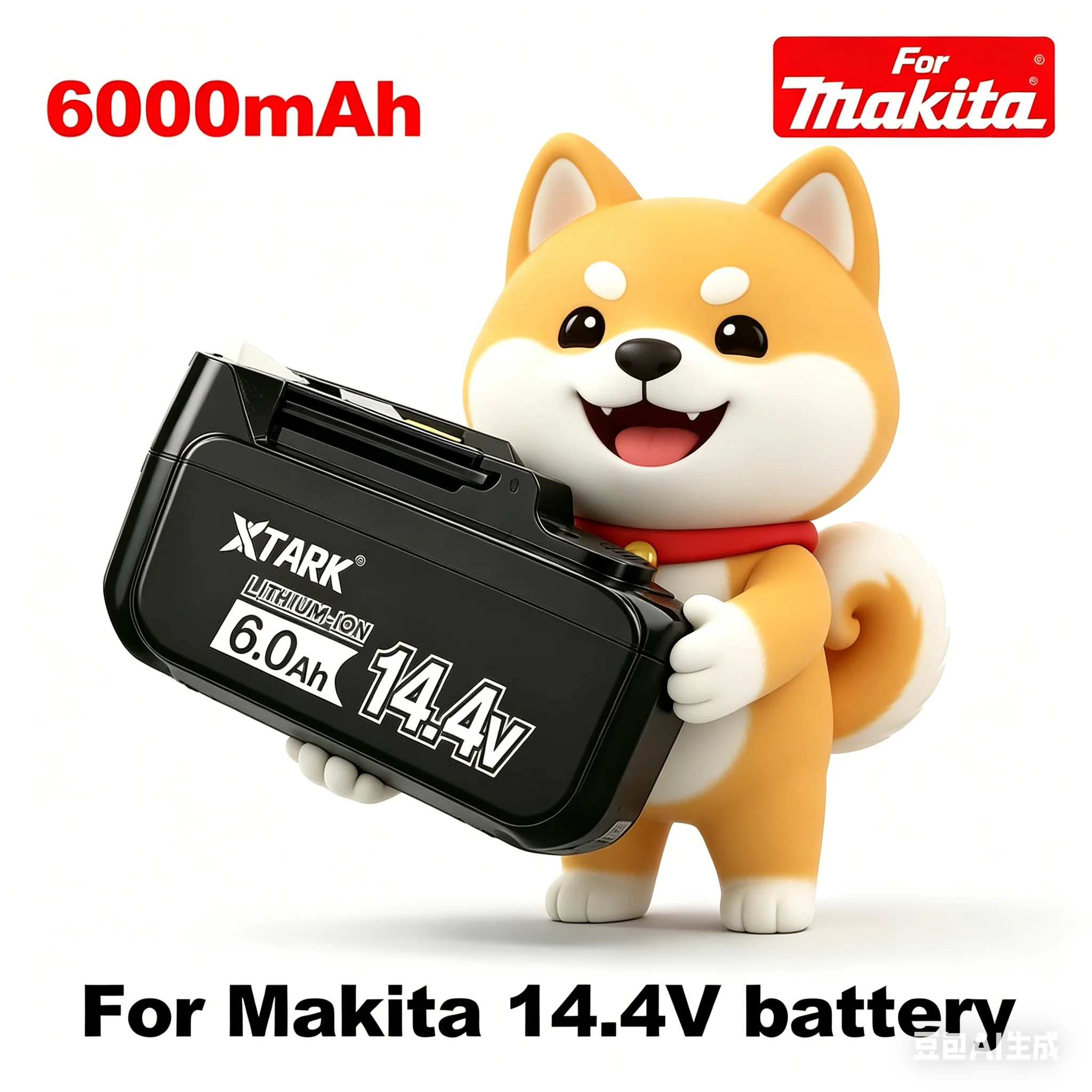 For Makita BL1430 14.4V 6.0Ah Rechargeable Power Tools Batteries 4S2P Li-ion Battery For Makita 14.4V BL1460 1415 194066-1
For Makita BL1430 14.4V 6.0Ah Rechargeable Power Tools Batteries 4S2P Li-ion Battery For Makita 14.4V BL1460 1415 194066-1