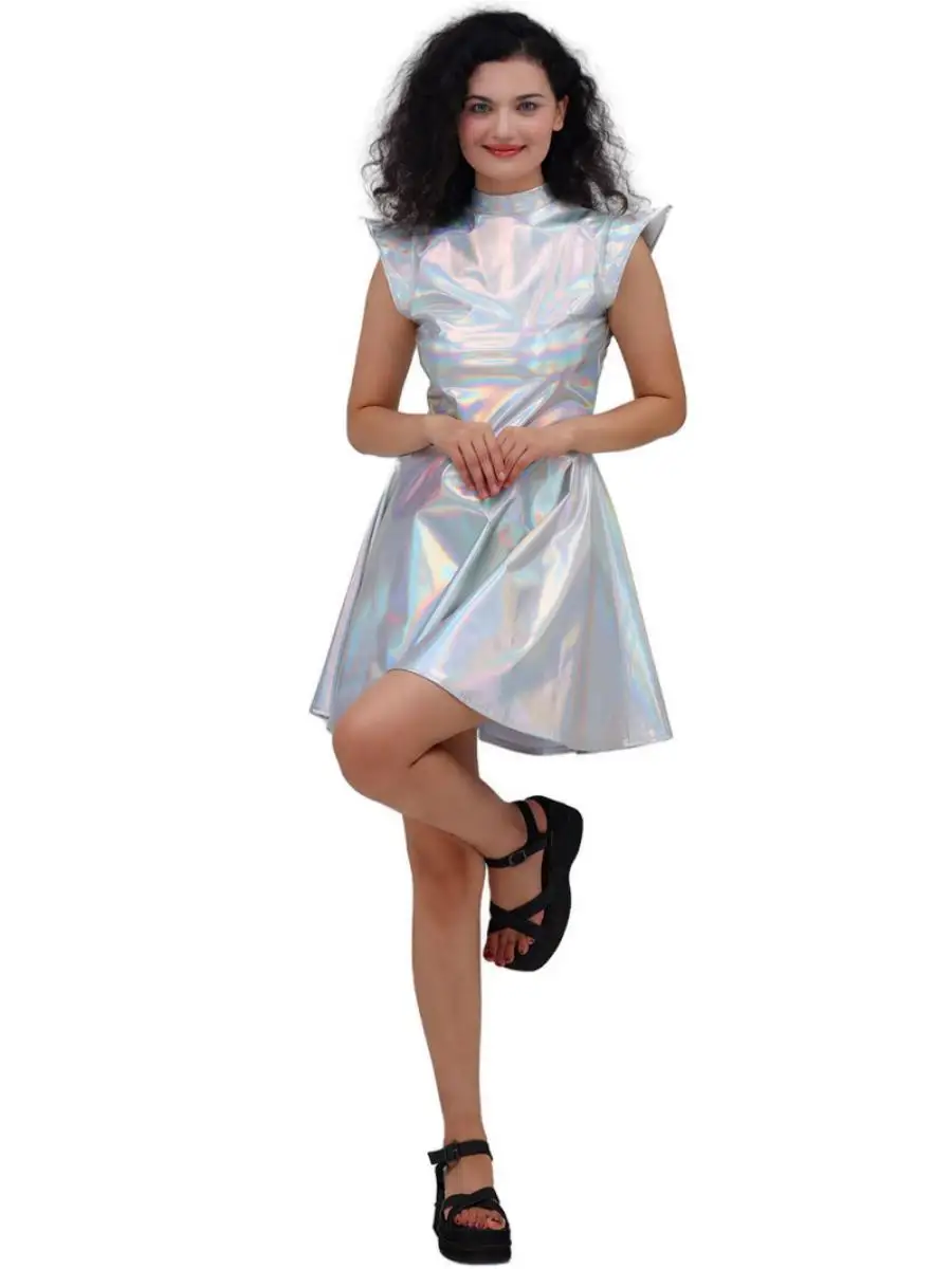 New Halloween Gold Embossed Leather Sexy Party Dress Performance Costume Straight Hair Pure Color Women's Fashion Clothing
New Halloween Gold Embossed Leather Sexy Party Dress Performance Costume Straight Hair Pure Color Women's Fashion Clothing