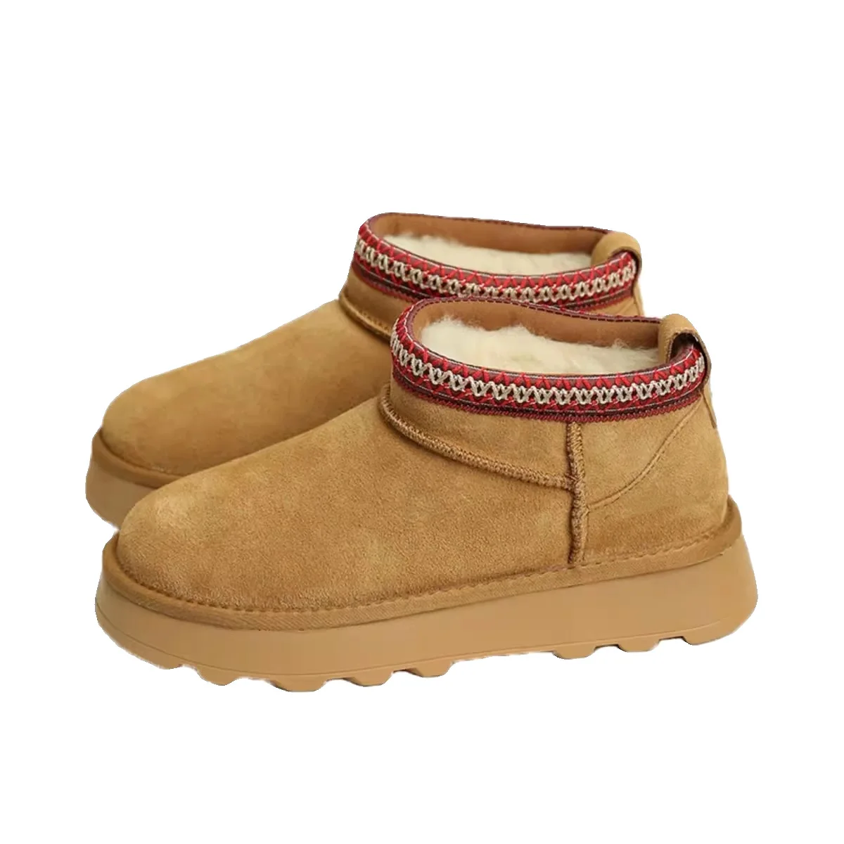 Thick-soled embroidered snow boots for women new winter plus velvet short boots platform sole cotton shoes
Thick-soled embroidered snow boots for women new winter plus velvet short boots platform sole cotton shoes
