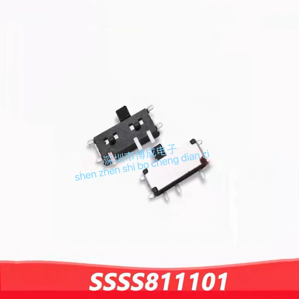 10PCS SSSS811101 7Pin Toggle Switch Side Toggle Patch 7Pin 2nd Gear Power Sliding Switch
10PCS SSSS811101 7Pin Toggle Switch Side Toggle Patch 7Pin 2nd Gear Power Sliding Switch