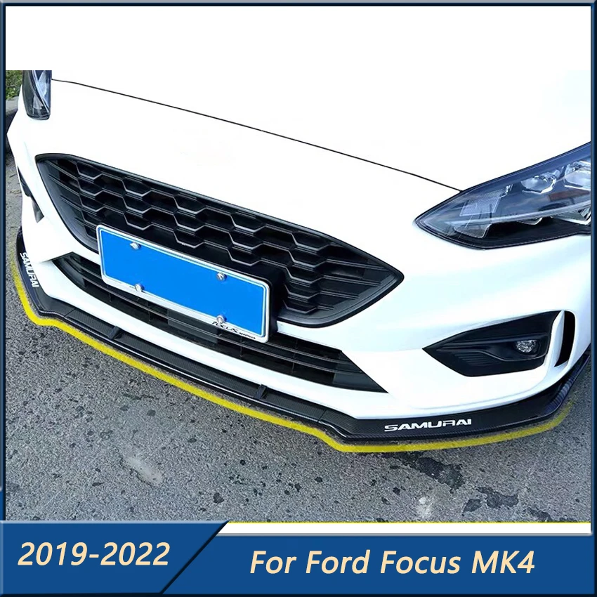 Car Front Bumper Splitter Lip Spoiler Splitter Deflector Lips 3Pcs Cover Trim Body Kit For Ford Focus MK4 2019-2022
Car Front Bumper Splitter Lip Spoiler Splitter Deflector Lips 3Pcs Cover Trim Body Kit For Ford Focus MK4 2019-2022