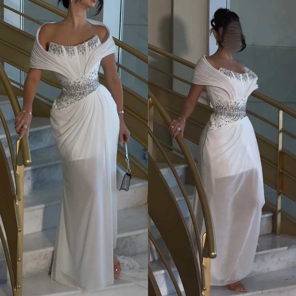 Индивидуальные пасторальные шифоновые плиссированные прямые длинные платья с открытыми плечами и блестками на заказ. Изысканные формальные платья знаменитостей.
Индивидуальные пасторальные шифоновые плиссированные прямые длинные платья с открытыми плечами и блестками на заказ. Изысканные формальные платья знаменитостей.