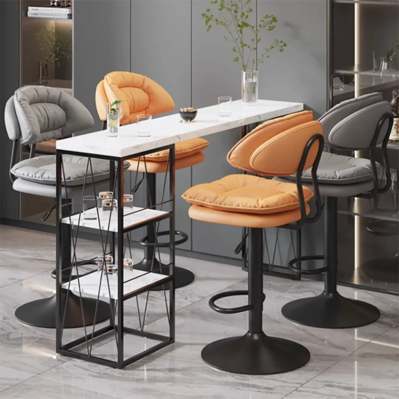 Swivel Luxury Italian Style Bar Chairs Comfortable Designer Adjustable Reception Bar Chairs Modern Home Furniture Banqueta HBBC
Swivel Luxury Italian Style Bar Chairs Comfortable Designer Adjustable Reception Bar Chairs Modern Home Furniture Banqueta HBBC