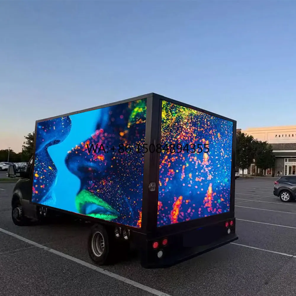 High Brightness Led Display Screen Waterproof Led Billboard P4.8 P6 P8 Outdoor Truck Led Display
High Brightness Led Display Screen Waterproof Led Billboard P4.8 P6 P8 Outdoor Truck Led Display