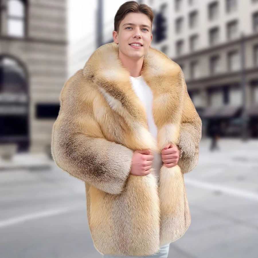 Real Fox Fur Jacket For Mens Warm Winter Coat Best Selling Styles Natural Fox Fur Coats
Real Fox Fur Jacket For Mens Warm Winter Coat Best Selling Styles Natural Fox Fur Coats