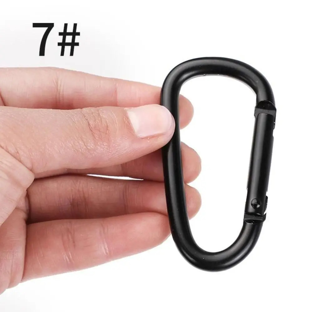 5pcs D Type Quick Release Carabiner Aluminum Alloy Safe D Type Carabiner Sturdy Multifunctional Outdoor Sports Buckle
5pcs D Type Quick Release Carabiner Aluminum Alloy Safe D Type Carabiner Sturdy Multifunctional Outdoor Sports Buckle