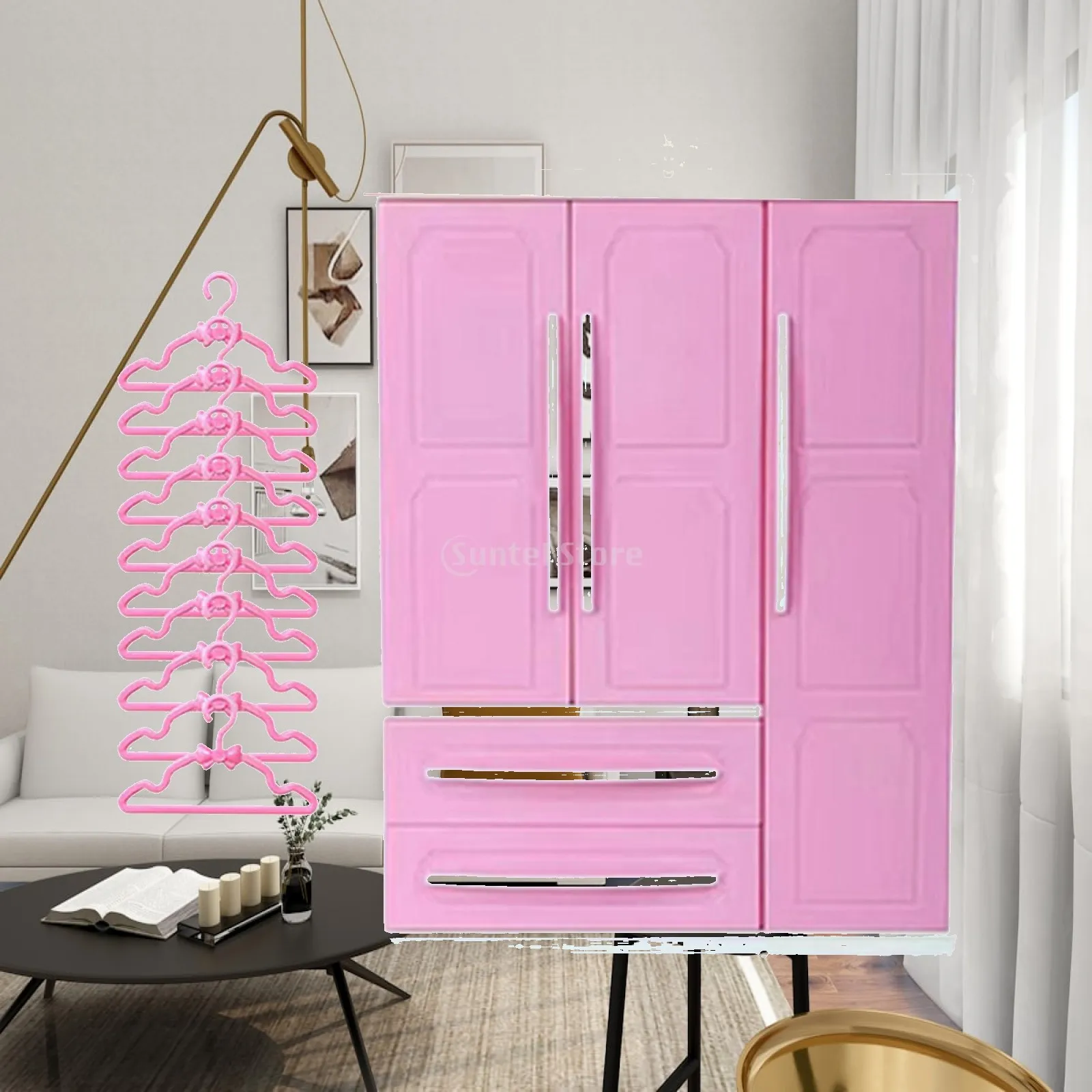 Doll Closet Dollhouse Accessories Ornament Cute Decorative Doll Clothes Organiser Doll Furniture Armoire for Doll Clothes
Doll Closet Dollhouse Accessories Ornament Cute Decorative Doll Clothes Organiser Doll Furniture Armoire for Doll Clothes