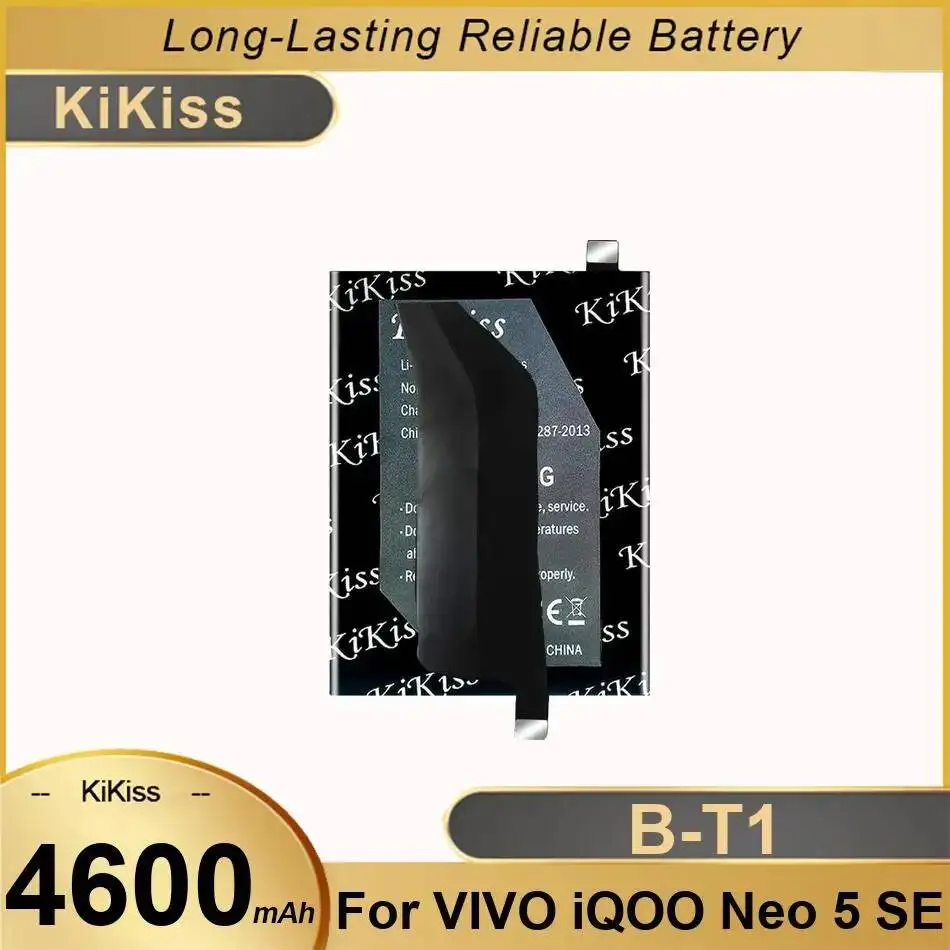 Mobile Phone Battery Long Lasting B-T1 High-Efficiency 4600Mah For Vivo Iqoo Neo 5 SE
Mobile Phone Battery Long Lasting B-T1 High-Efficiency 4600Mah For Vivo Iqoo Neo 5 SE