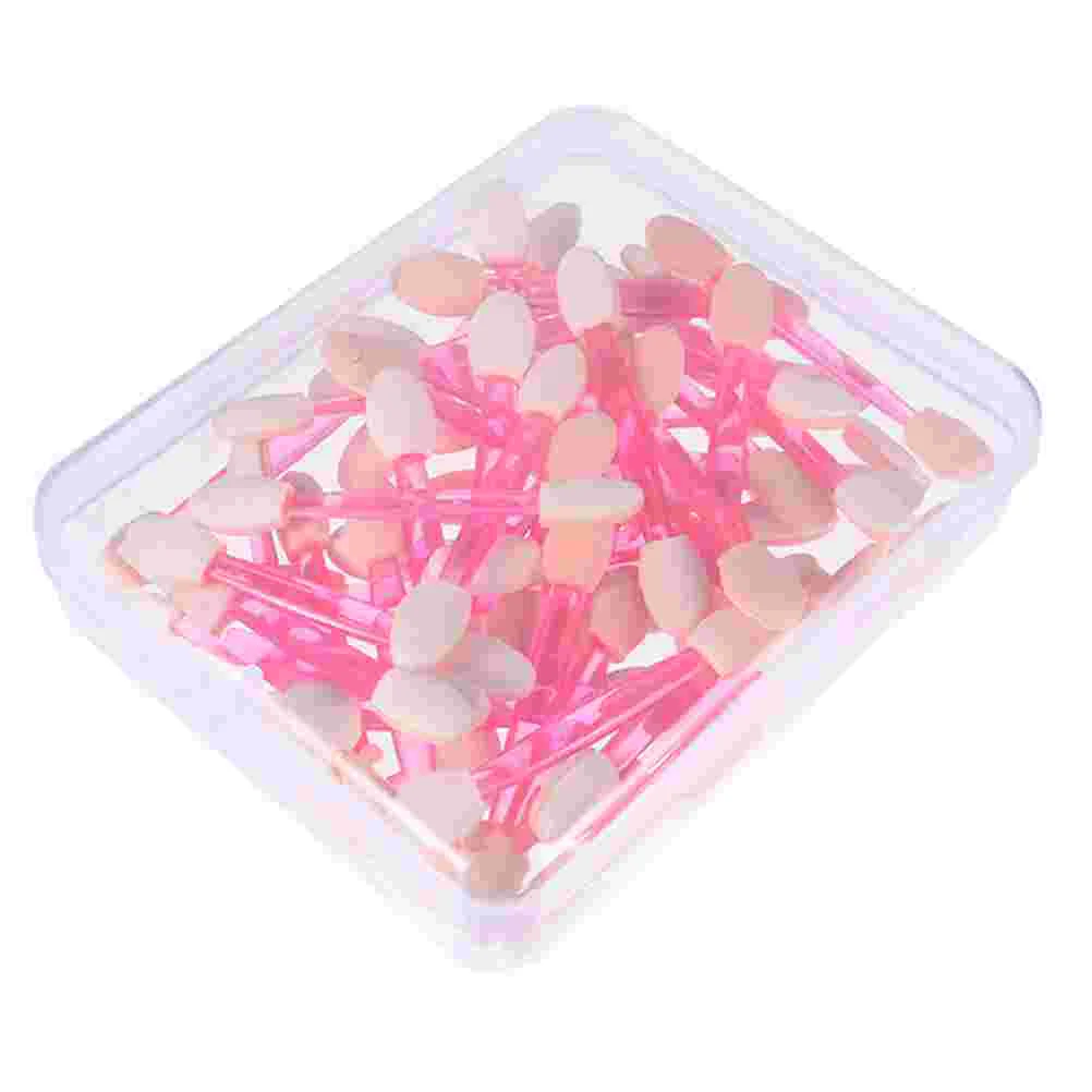 50 Pcs Double Ended Eyeshadow Brush Makeup Tools Liquid Blush Plastic Sticks Emulsion Travel
50 Pcs Double Ended Eyeshadow Brush Makeup Tools Liquid Blush Plastic Sticks Emulsion Travel