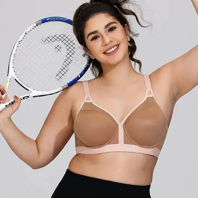 Wingslove Plus Size High Impact Sports Bra Bounce Control Underwire Maximum Support GymTraining Sportwear Running Vest Underwear
Wingslove Plus Size High Impact Sports Bra Bounce Control Underwire Maximum Support GymTraining Sportwear Running Vest Underwear
