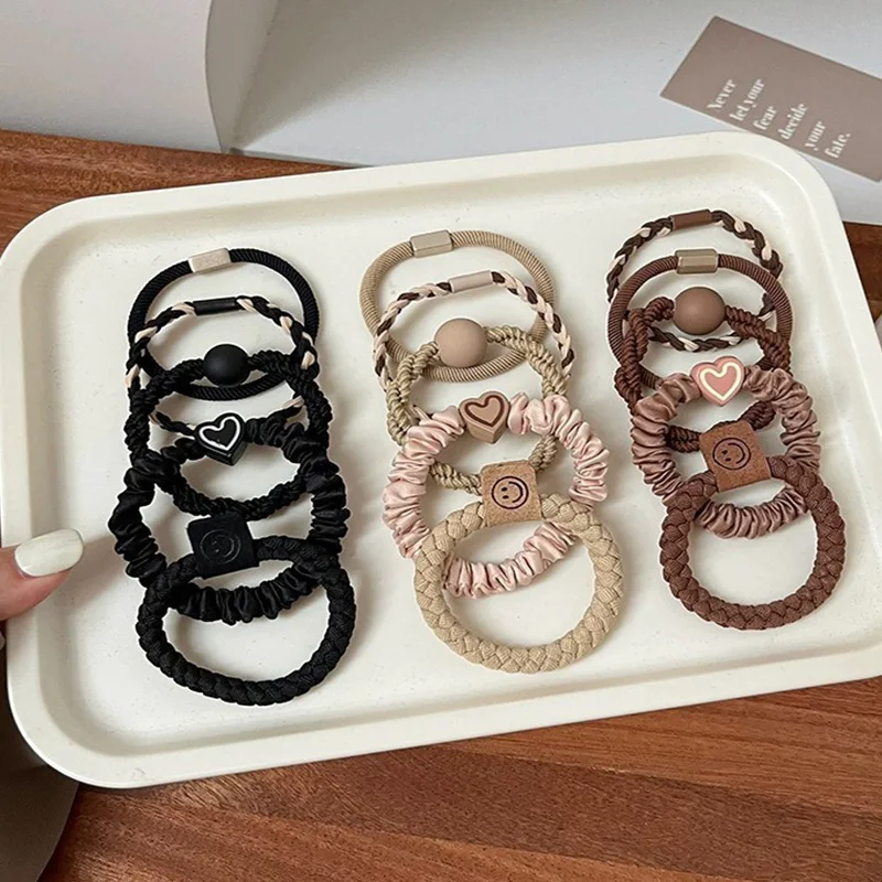 5pcs/Set High Elastic Heart Hair Rubber Women Mixed Styles Hair Bands Ponytail Holder Air Gums XPJ07
5pcs/Set High Elastic Heart Hair Rubber Women Mixed Styles Hair Bands Ponytail Holder Air Gums XPJ07