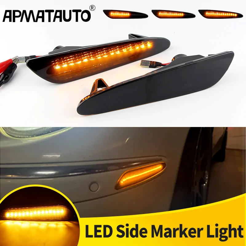 2x For Mercedes-Benz W211 E-Class E320 E350 E550 E63 AMG 03-06 Dynamic Led Side Bumper Marker Blinker Signal Front Fender Light
2x For Mercedes-Benz W211 E-Class E320 E350 E550 E63 AMG 03-06 Dynamic Led Side Bumper Marker Blinker Signal Front Fender Light