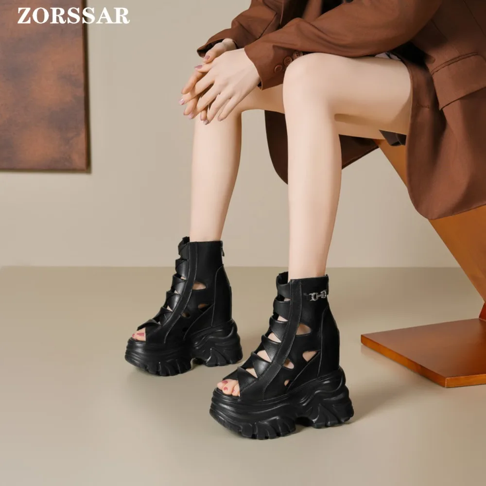 Women Wedges Sandals High Heels Gothic Punk Summer Platform Shoes Woman Comfort Strappy Zip Buckle Fashion Casual Women
Women Wedges Sandals High Heels Gothic Punk Summer Platform Shoes Woman Comfort Strappy Zip Buckle Fashion Casual Women