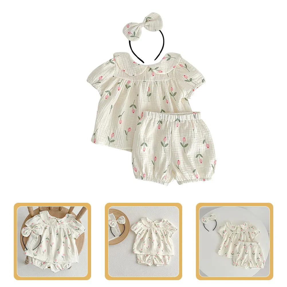 1Set Baby Girl Summer Short Sleeve Cotton Romper Lightweight Breathable Diaper Change Clothes Newborn Essentials Toddler
1Set Baby Girl Summer Short Sleeve Cotton Romper Lightweight Breathable Diaper Change Clothes Newborn Essentials Toddler