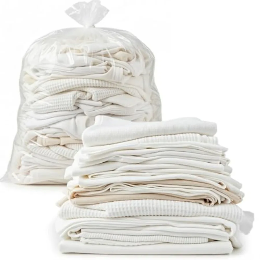 10 lb White Cotton Blend T-Shirt Bag of Rags Recycled Shop Rags Bulk for Paint Oil Grease Wood Staining Auto and Garage Cleanin
10 lb White Cotton Blend T-Shirt Bag of Rags Recycled Shop Rags Bulk for Paint Oil Grease Wood Staining Auto and Garage Cleanin