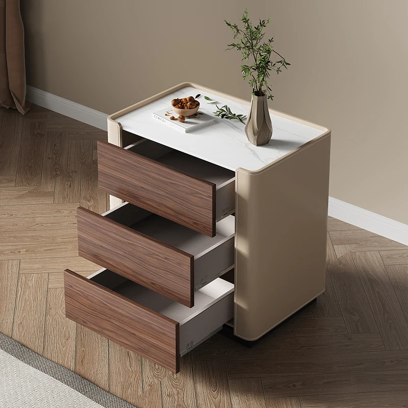 Nordic Trendy Design Style Nightstands Drawers Storage Luxury Bedside Table Trendy Delicacy Mesitas De Noche Bedroom Furniture
Nordic Trendy Design Style Nightstands Drawers Storage Luxury Bedside Table Trendy Delicacy Mesitas De Noche Bedroom Furniture