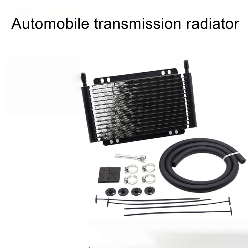 Automobile transmission radiator 678 quick aluminum fin cooler universal 11 15 20 26 row
Automobile transmission radiator 678 quick aluminum fin cooler universal 11 15 20 26 row