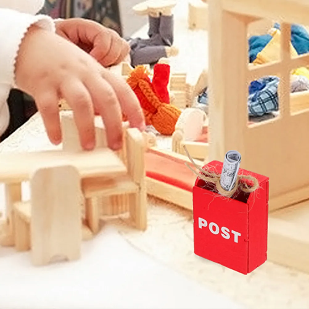 1Set Mini Mailbox Newspaper Set Wooden Miniature Furniture Accessories Dollhouse Decoration DIY Craft Mini House Ornament
1Set Mini Mailbox Newspaper Set Wooden Miniature Furniture Accessories Dollhouse Decoration DIY Craft Mini House Ornament