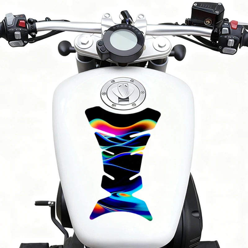 2 pieces per set motorcycle fuel tank sticker Iridescent Fluid Ripples Anti-scratch film material protection sticker vinyl
2 pieces per set motorcycle fuel tank sticker Iridescent Fluid Ripples Anti-scratch film material protection sticker vinyl