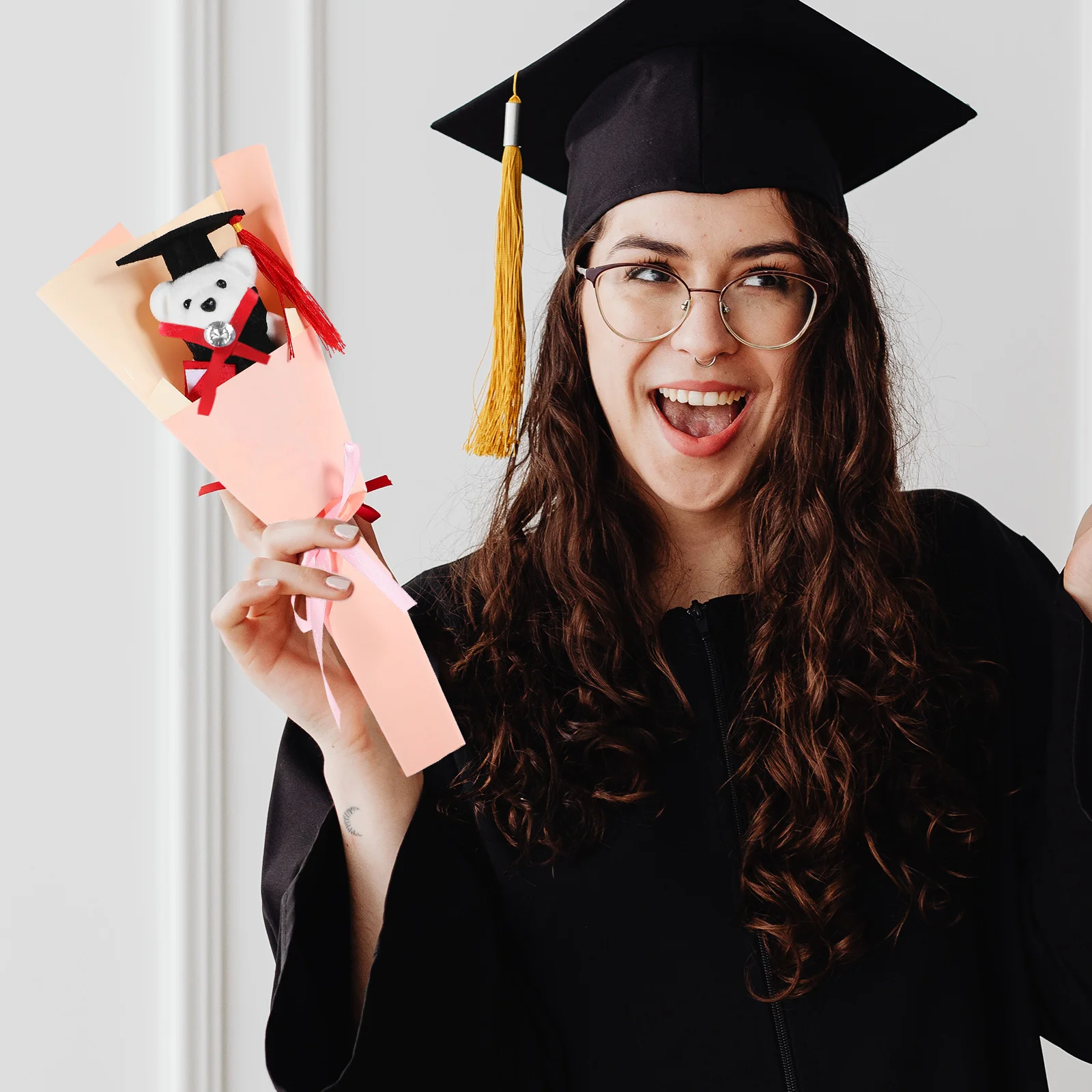 8Pcs Graduation Bear Bouquet Material Stylish Versatile Chic Party Favor Ornament Lovely Detail Grad Student Gift for Aunt Uncle
8Pcs Graduation Bear Bouquet Material Stylish Versatile Chic Party Favor Ornament Lovely Detail Grad Student Gift for Aunt Uncle