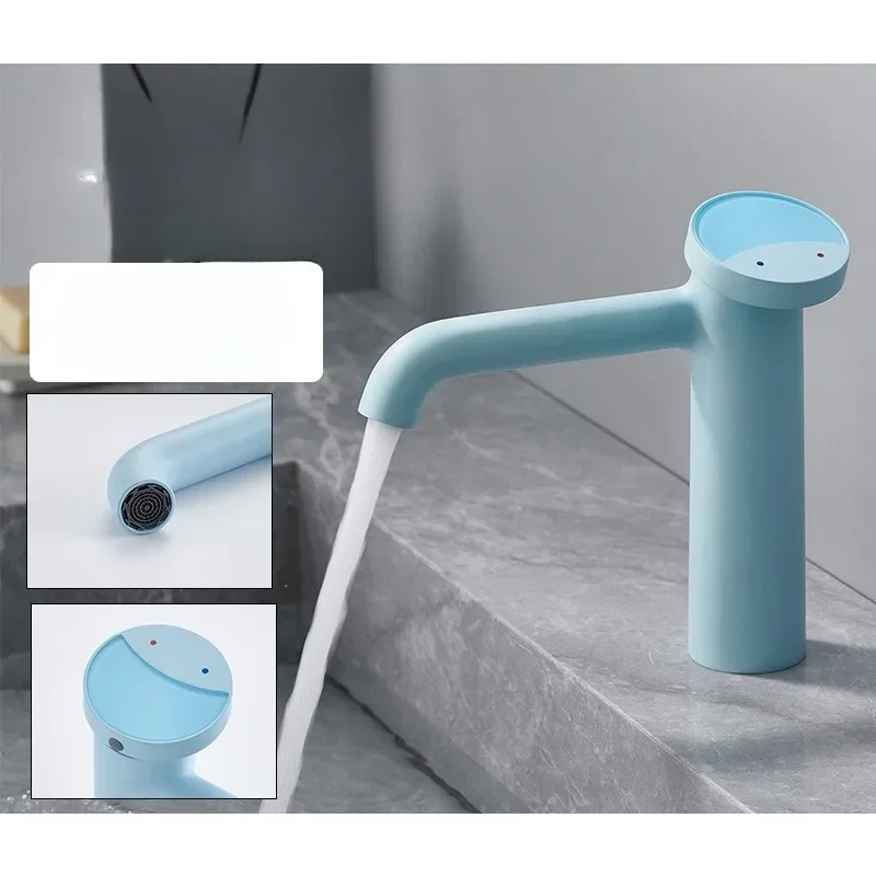 Innovative Multi-color Faucet Copper Basin Simple Hot and Cold Washbasin Faucet Creative Art Faucet
Innovative Multi-color Faucet Copper Basin Simple Hot and Cold Washbasin Faucet Creative Art Faucet