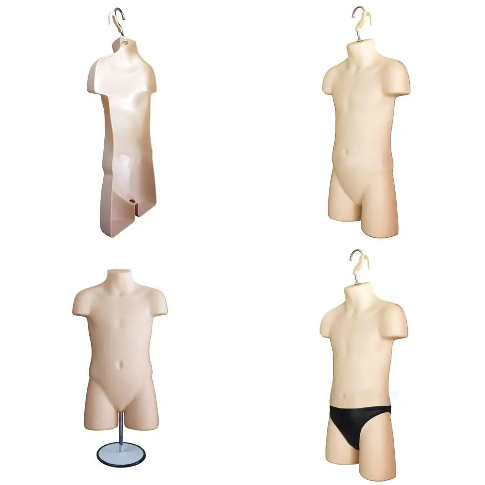 Stackable Child Mannequin with Metal Stand, Hollow Back, for Dress or T-Shirt Display, Suitable for Countertop, Crate Shows, Pho
Stackable Child Mannequin with Metal Stand, Hollow Back, for Dress or T-Shirt Display, Suitable for Countertop, Crate Shows, Pho