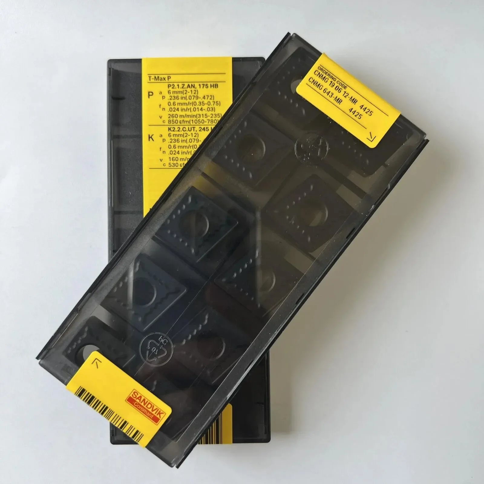 SANDVIK-Coromant / CNMG190612-MR 4425 / 10 Pcs
SANDVIK-Coromant / CNMG190612-MR 4425 / 10 Pcs