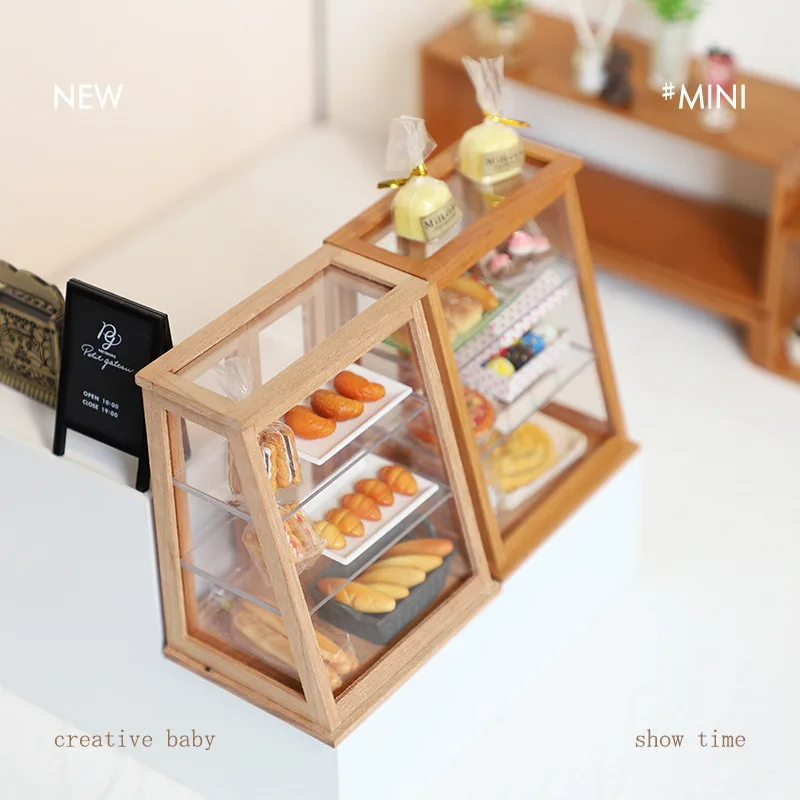 1:12 миниатюрный кукольный дом, аксессуары, деревянные узкие дверцы, витрина для выпечки и тортов, креативные украшения своими руками, игрушки
1:12 миниатюрный кукольный дом, аксессуары, деревянные узкие дверцы, витрина для выпечки и тортов, креативные украшения своими руками, игрушки