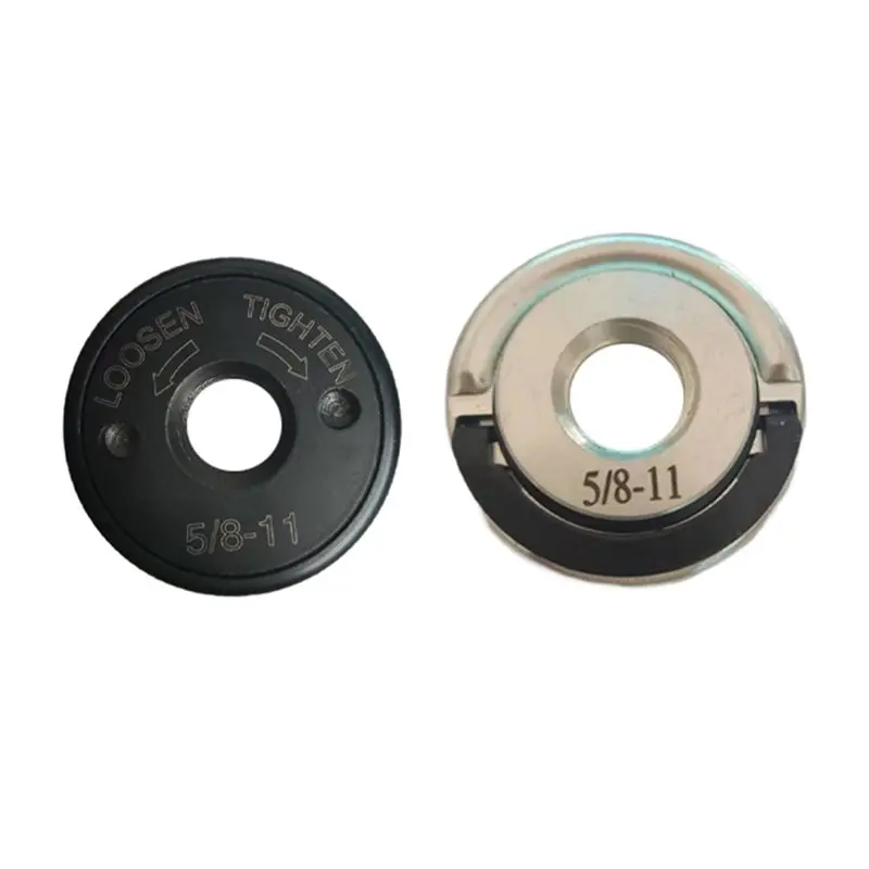 【FLASH DEAL】5/8"-11 Angle Grinder Flange Nuts 2-Pack,Quick Release Locking Kit. Self-Locking For 4-1/2" 5" 7" 9" Grinders
【FLASH DEAL】5/8"-11 Angle Grinder Flange Nuts 2-Pack,Quick Release Locking Kit. Self-Locking For 4-1/2" 5" 7" 9" Grinders