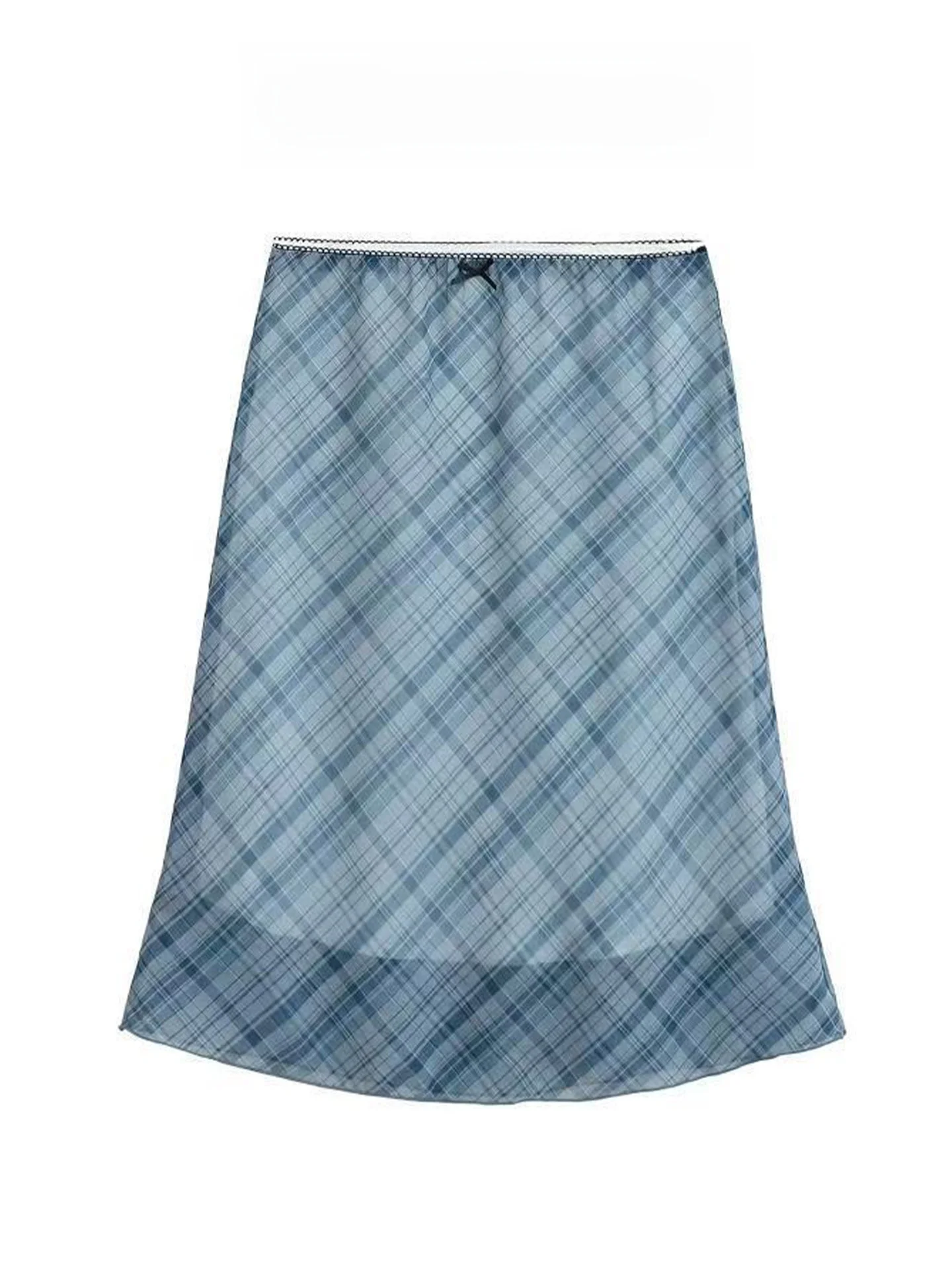 Chic Korean Plaid Skirt Women's Summer Vintage High Waist Covering Hip Versatile Bodycon Fish Tail Mid-length Skirt
Chic Korean Plaid Skirt Women's Summer Vintage High Waist Covering Hip Versatile Bodycon Fish Tail Mid-length Skirt
