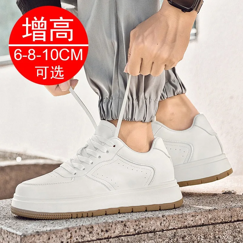 Men Casual Shoes Fashion Platform Sneakers 8cm 10cm Inner Internal Height Increasing Sport Shoes Trendy Street Skateboard Shoes
Men Casual Shoes Fashion Platform Sneakers 8cm 10cm Inner Internal Height Increasing Sport Shoes Trendy Street Skateboard Shoes