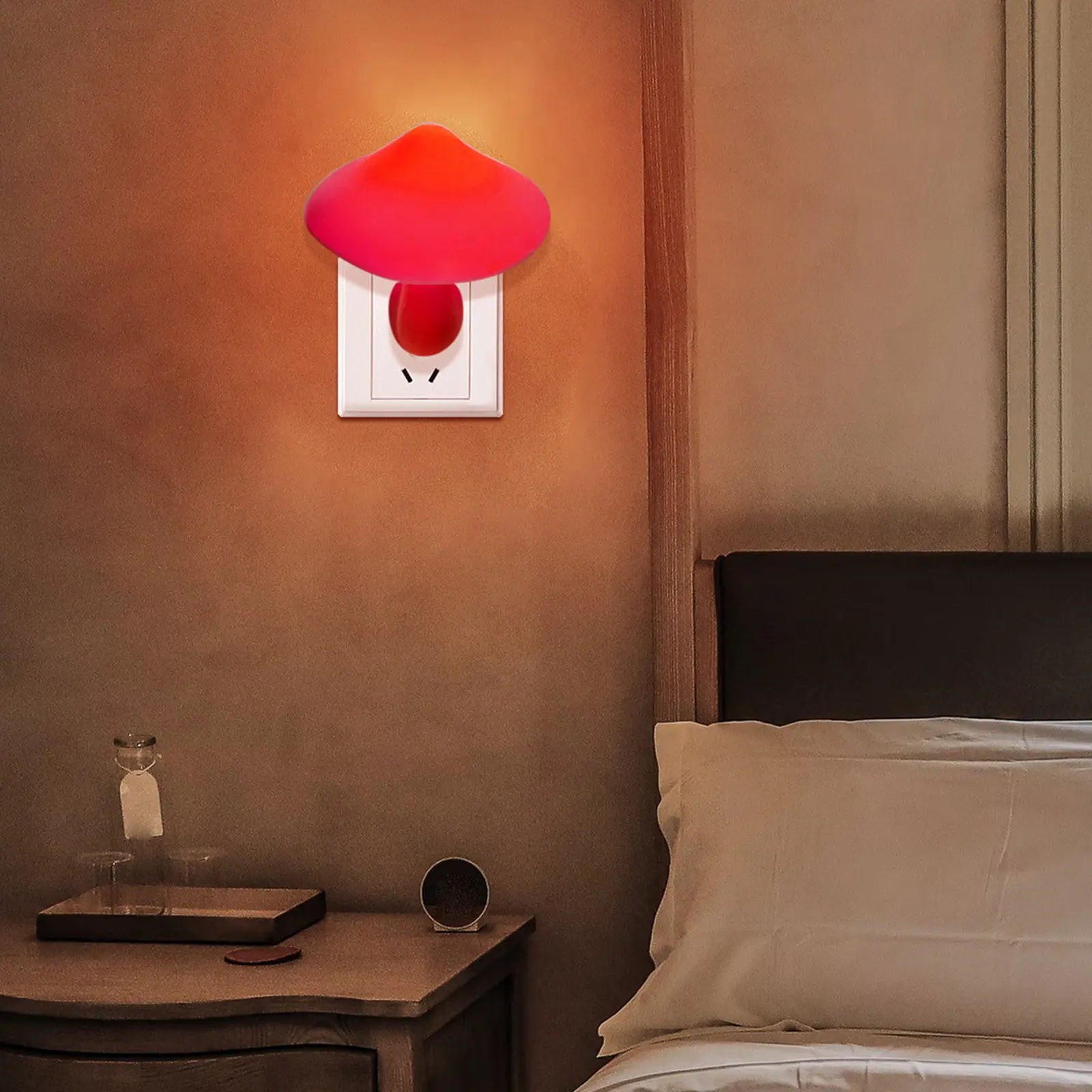 2Pcs Unique Mushroom Design Bedside Lamp Sensor Activated Night Light High Quality LED Night Lamp for Bedroom Dorm Homestay
2Pcs Unique Mushroom Design Bedside Lamp Sensor Activated Night Light High Quality LED Night Lamp for Bedroom Dorm Homestay