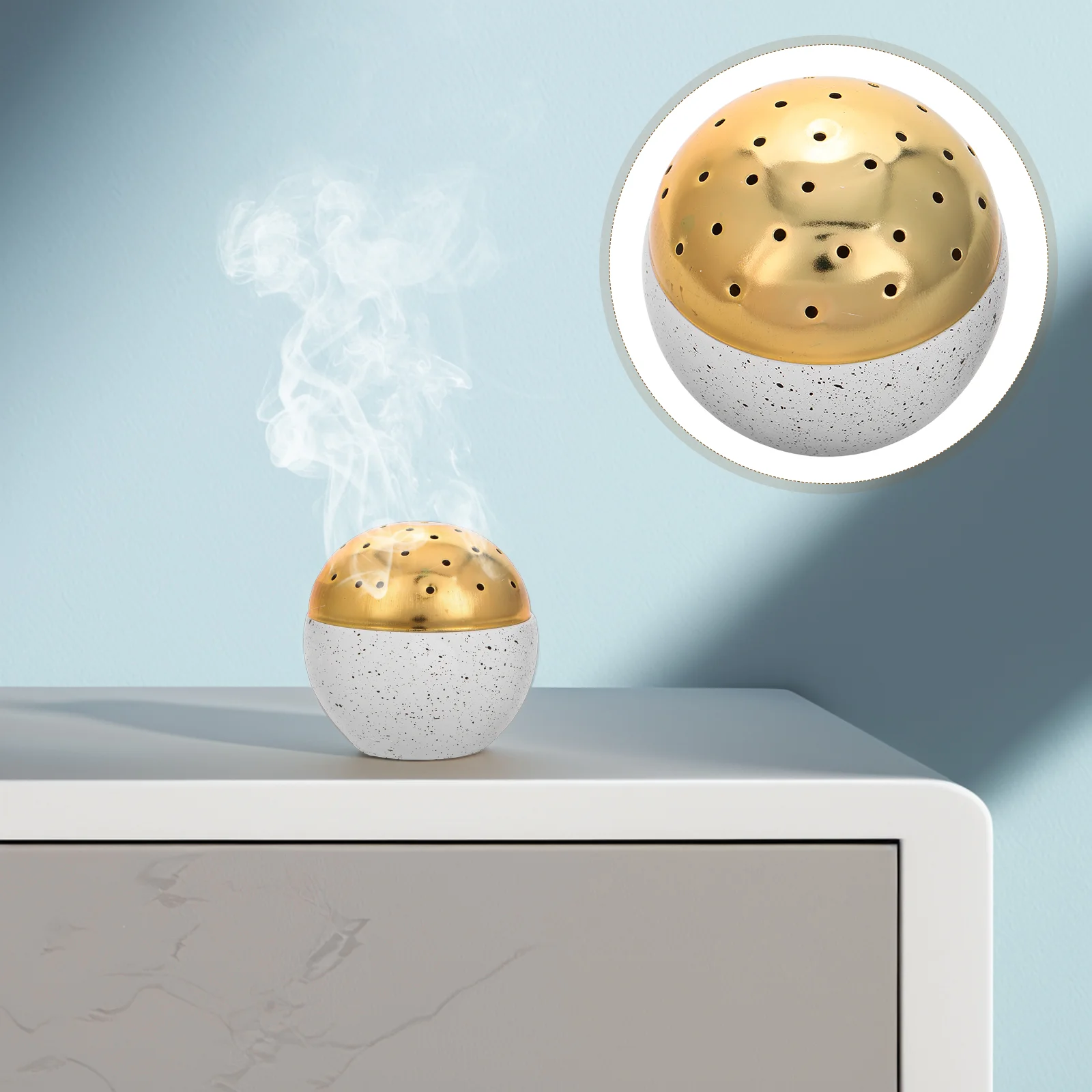 s Spherical Cement Incense Burner Minimalist Creative Handheld Aromatherapy Diffuser Versatile Home Decor
s Spherical Cement Incense Burner Minimalist Creative Handheld Aromatherapy Diffuser Versatile Home Decor