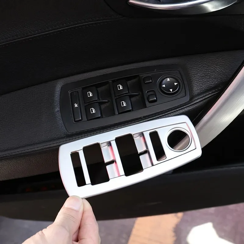 Для BMW X3 E83 2006-2010 ABS углеродное волокно автомобильный переключатель подъема окна кнопка рамка крышка отделка интерьерные автомобильные аксессуары
Для BMW X3 E83 2006-2010 ABS углеродное волокно автомобильный переключатель подъема окна кнопка рамка крышка отделка интерьерные автомобильные аксессуары