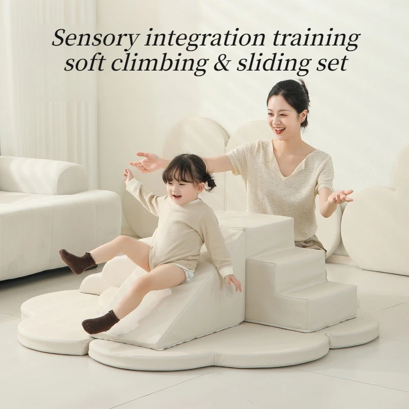 Sensory Integration Training Toy Sports Soft Play Set for Toddlers Indoor Climb Slide Combination Safe Baby Activity Equipment
Sensory Integration Training Toy Sports Soft Play Set for Toddlers Indoor Climb Slide Combination Safe Baby Activity Equipment