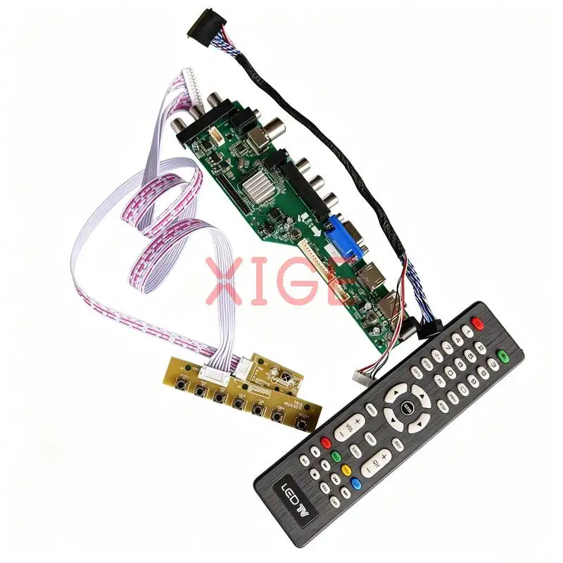 Controller Board Fit HT156WXB HB156WX1 M156NWR2 NT156WHM LVDS-40 Pin Laptop Panel 1366*768 DVB/USB/AV/VGA/HDMI 1366x768 DIY Kit
Controller Board Fit HT156WXB HB156WX1 M156NWR2 NT156WHM LVDS-40 Pin Laptop Panel 1366*768 DVB/USB/AV/VGA/HDMI 1366x768 DIY Kit