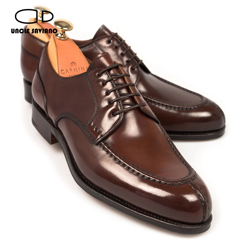 Uncle Saviano Derby Luxury Wedding Mens Shoes Office Party Genuine Leather Fashion Designer Dress Business Shoes Men Original
Uncle Saviano Derby Luxury Wedding Mens Shoes Office Party Genuine Leather Fashion Designer Dress Business Shoes Men Original