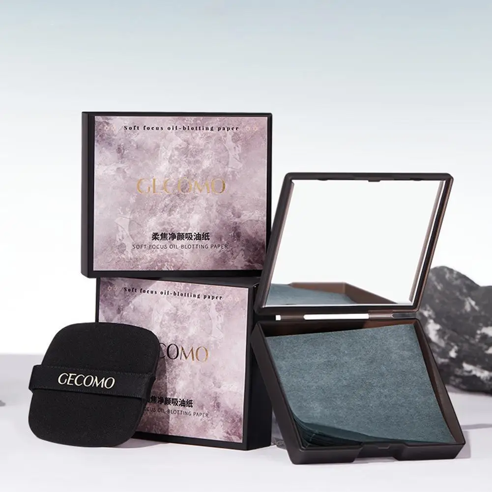 100 Sheets Oil Control Paper With Case & Powder Puff Oil Blotting Papers Bamboo Charcoal Face Oil Blotting Sheets For Oily Skin
100 Sheets Oil Control Paper With Case & Powder Puff Oil Blotting Papers Bamboo Charcoal Face Oil Blotting Sheets For Oily Skin