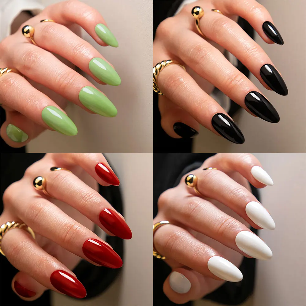 24pcs/box Press On Nails Summer Hot Pink Pastal Green Blue Red Black White Color False Nail for Women Girl
24pcs/box Press On Nails Summer Hot Pink Pastal Green Blue Red Black White Color False Nail for Women Girl