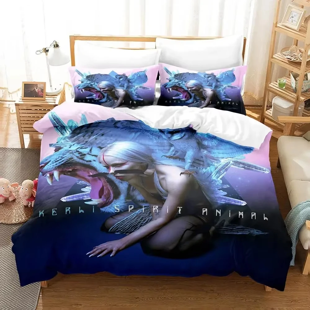 Popular Kerli Bedding Set Single Twin Full Queen King Size Bed Set Adult Kid Bedroom Duvetcover Sets Print Anime Bed Sheet Set
Popular Kerli Bedding Set Single Twin Full Queen King Size Bed Set Adult Kid Bedroom Duvetcover Sets Print Anime Bed Sheet Set