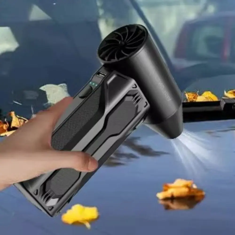 160000RPM Electric Air Blower Wind Speed 52m/s 3 Speeds Adjustable Mini Turbo Jet Fan Portable Rechargeable
160000RPM Electric Air Blower Wind Speed 52m/s 3 Speeds Adjustable Mini Turbo Jet Fan Portable Rechargeable