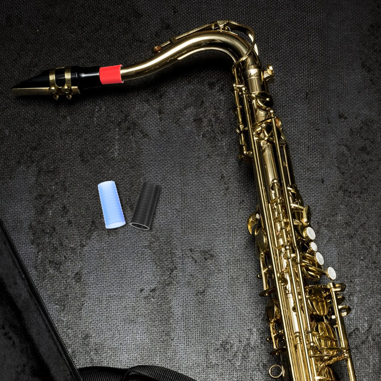 3pcs Saxophone Neck Sleeves Silicone Fit For Alto Tenor Saxophone Air Leak Reduction Sound Quality Improvement Easy Install 
3pcs Saxophone Neck Sleeves Silicone Fit For Alto Tenor Saxophone Air Leak Reduction Sound Quality Improvement Easy Install