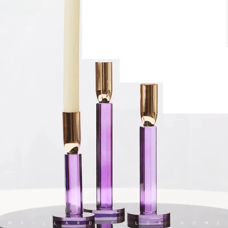 Transparent Purple/green Candle Holder Minimalist Glass Candlestick Desk Decoration Wax Melt Burner Home Aroma Container
Transparent Purple/green Candle Holder Minimalist Glass Candlestick Desk Decoration Wax Melt Burner Home Aroma Container