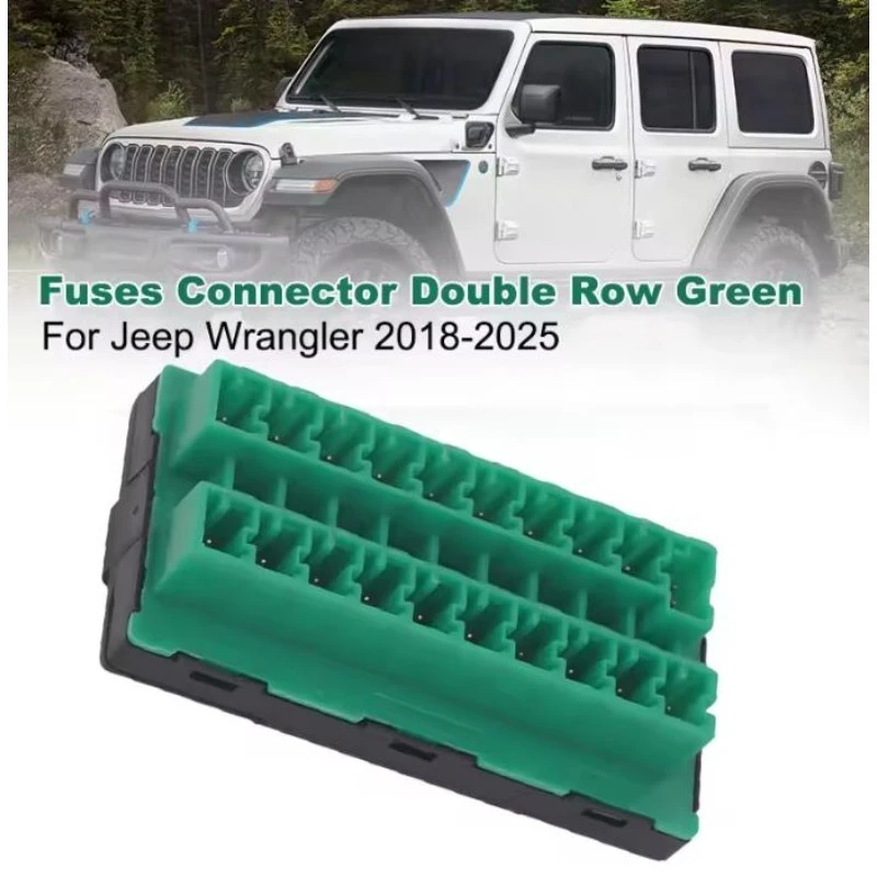 68321746AA Fuses Connector Double Row for Jeep Wrangler Gladiator for Ram 1500 2500 3500 for Chrysler Voyager Pacifica 2017-2025
68321746AA Fuses Connector Double Row for Jeep Wrangler Gladiator for Ram 1500 2500 3500 for Chrysler Voyager Pacifica 2017-2025
