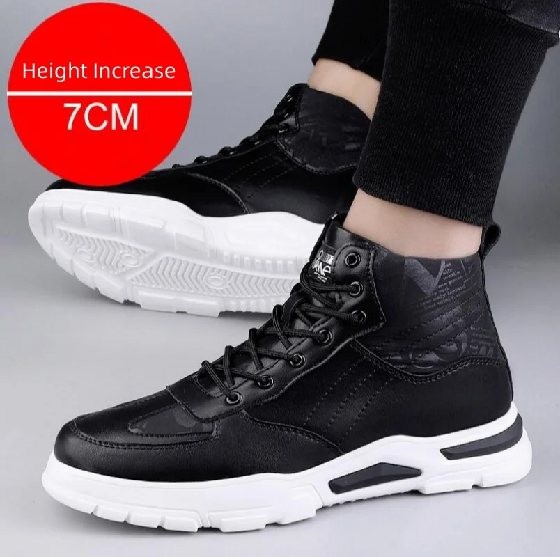 2026 Man Elevator Shoes Hidden Heels Genuine Leather Ankle Boots 7CM Invisible Men Casual Inner Increase Sneaker
2026 Man Elevator Shoes Hidden Heels Genuine Leather Ankle Boots 7CM Invisible Men Casual Inner Increase Sneaker